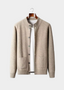 REFINED CASHMERE BUTTON CARDIGAN