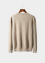 REFINED CASHMERE CLASSIC HENLEY SWEATER