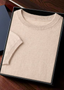 REFINED CASHMERE CLASSIC CREWNECK T-SHIRT