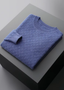 REFINED CASHMERE TEXTURED CREWNECK
