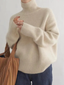 Esme - Comfy Loose Turtleneck Sweater for Women