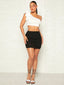 Delphine - Short Elegant Knitted Skirt
