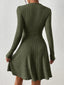 Valentina - Elegant V-Neck Dress