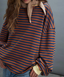 Julianna - Oversized Striped Sweater for Women