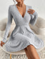 Valentina - Elegant V-Neck Dress