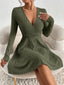 Valentina - Elegant V-Neck Dress