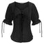Beatrice - Renaissance V-Neck Blouse for Women