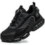 Quentin - Men’s Industrial-Style Sneakers with Rotating Buckle